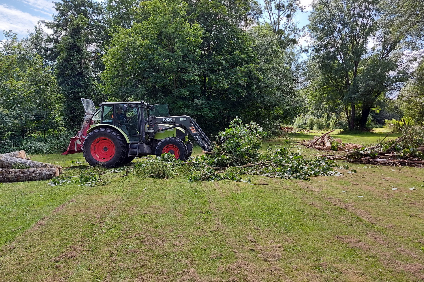 Les travaux au Chiron
